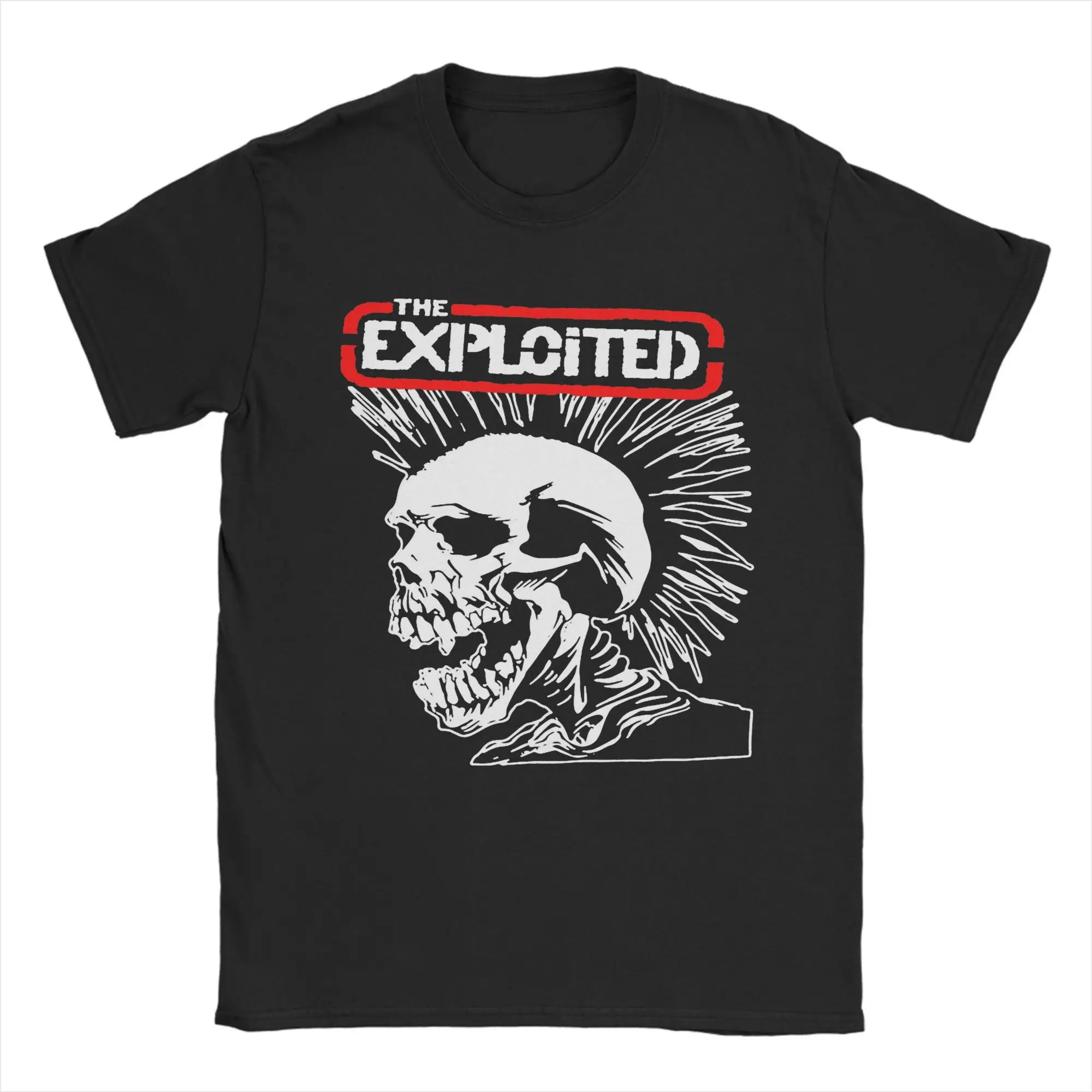 

Casual The Exploited T Shirt Men's Cotton Short Sleeve O-neck Summer Top Tee