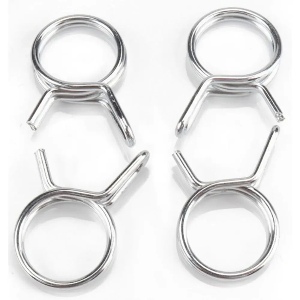 10Pcs/set Stainless Steel Tube Spring Clips 5mm-30mm Universal Hose Clamp Fuel Line Pipe Clips for Motorcycle Scooter ATV