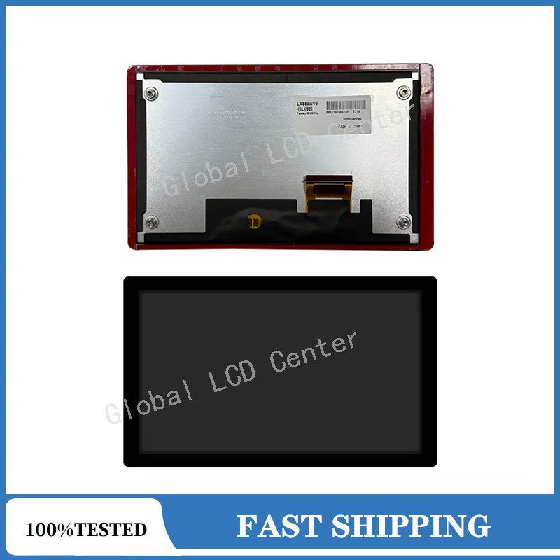 LA080WV9-SL02 SL04 SL08 SL06 Oryginalny 8-calowy 96560-S2301UAY 96560S2301UAY LCD z ekranem dotykowym do HYUNDAI SANTA FE 2019 2020 — zdjęcie produktu 4