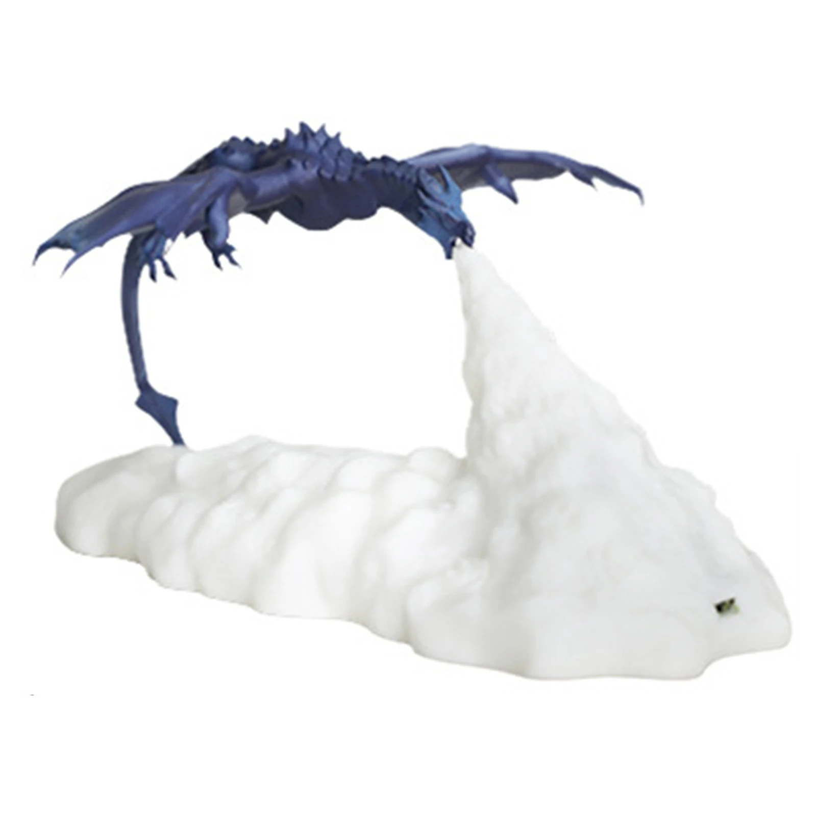 Lampe de nuit Dragon de feu imprimée en 3D, lampe de document rouge, exquise et compacte, décoration de chambre d'enfant, cadeaux de vacances