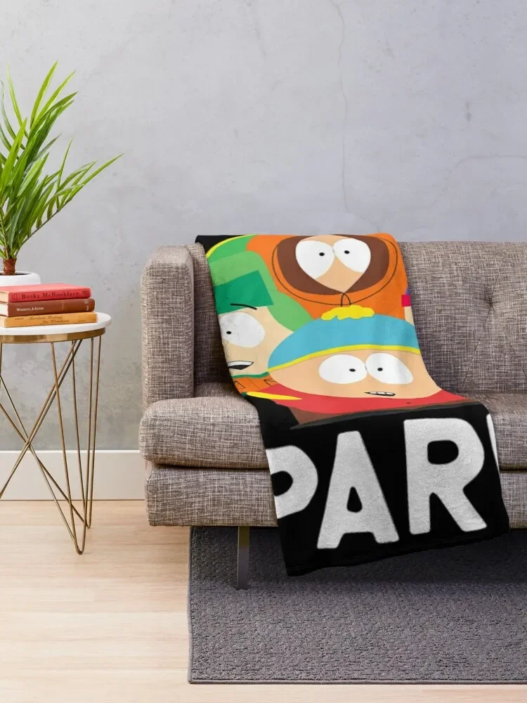 Park Gang cartoon funny Throw Blanket Luxury Throw Soft Plush Plaid Blankets