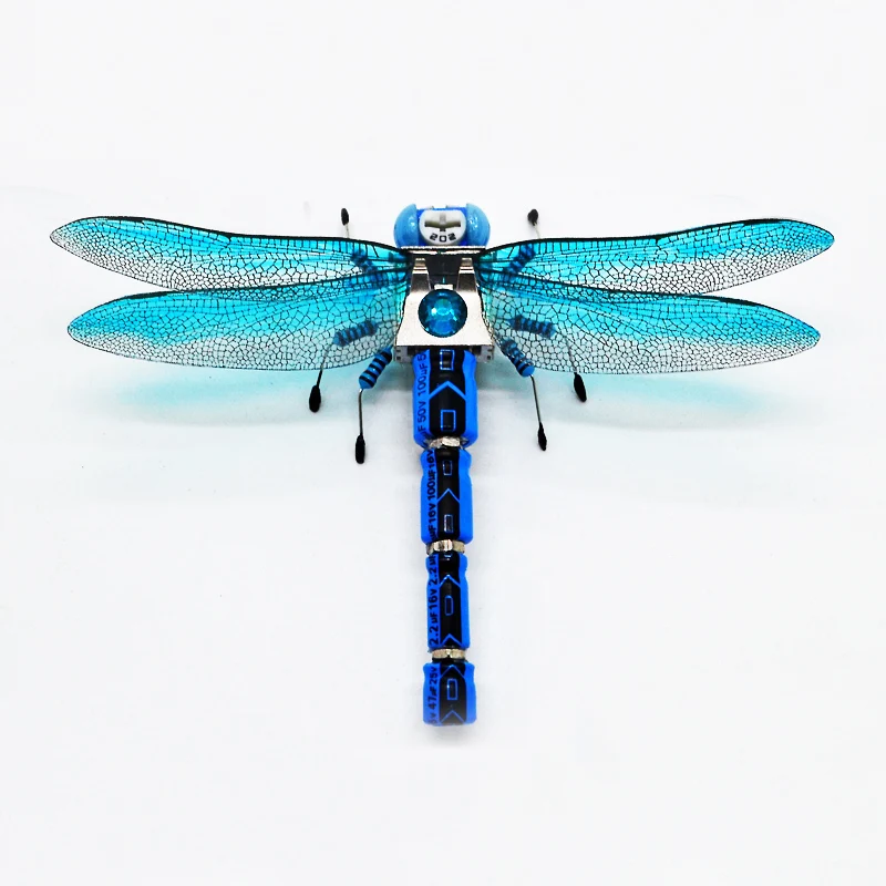 

Electronic Dragonfly For Kids Adults Handmade Learning Education Natural Arts And Crafts 3D Puzzle DIY Toy