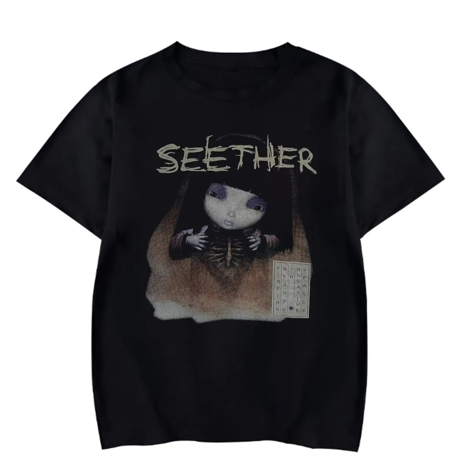 New Seether Finding Beauty In Negative Spaces Album Cotton Men S-5XL Shirt