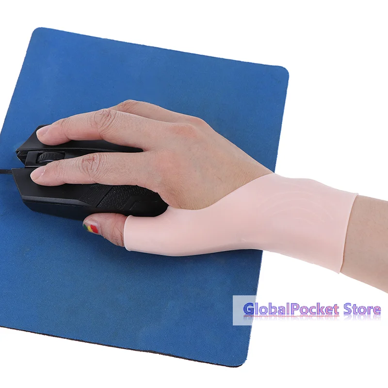 Wrist Rest Gel - [TG823]2PCS/1Pair Silikon Jel Bilek Başparmak Destek