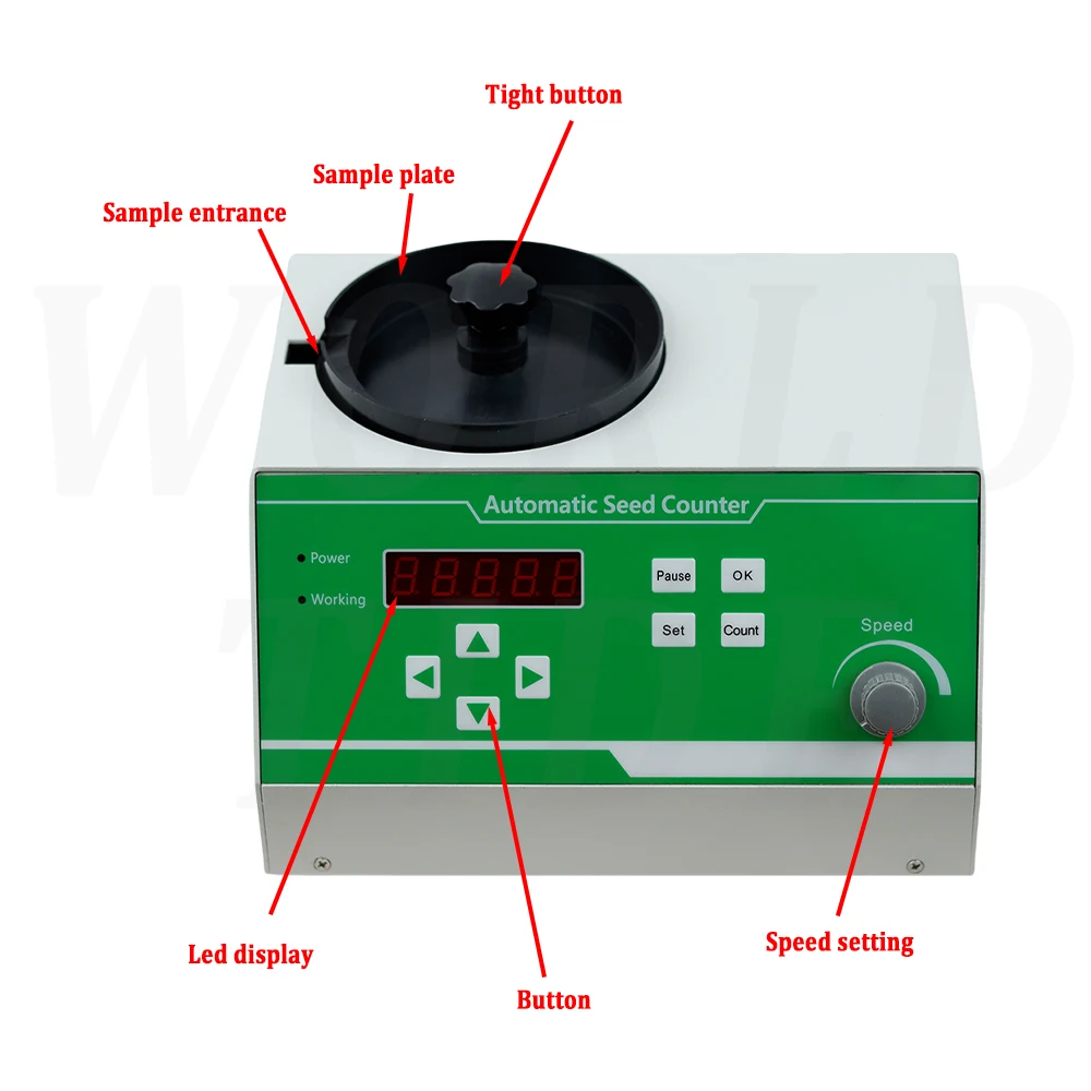 SLY-C Automatic Seeds Counter Tablet Microcomputer Meter Counting Machine For Various Seeds Smart Farming Counting Meter Tools