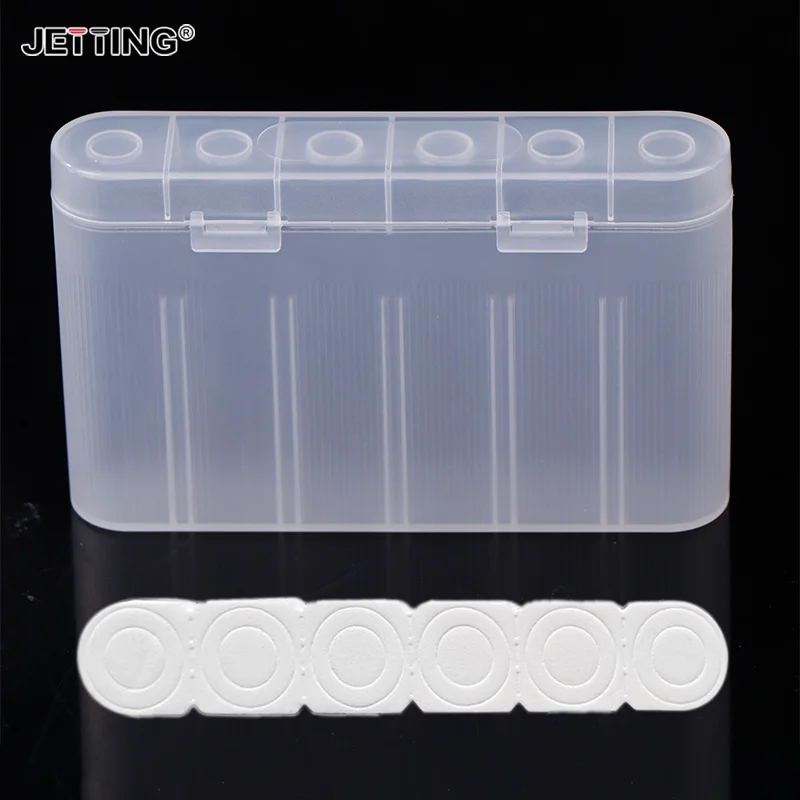 New 1pcs 6 Slot Waterproof Storage Box For 18650 Batteries Portable Holder Case Protectors Organiser DIY Accessories