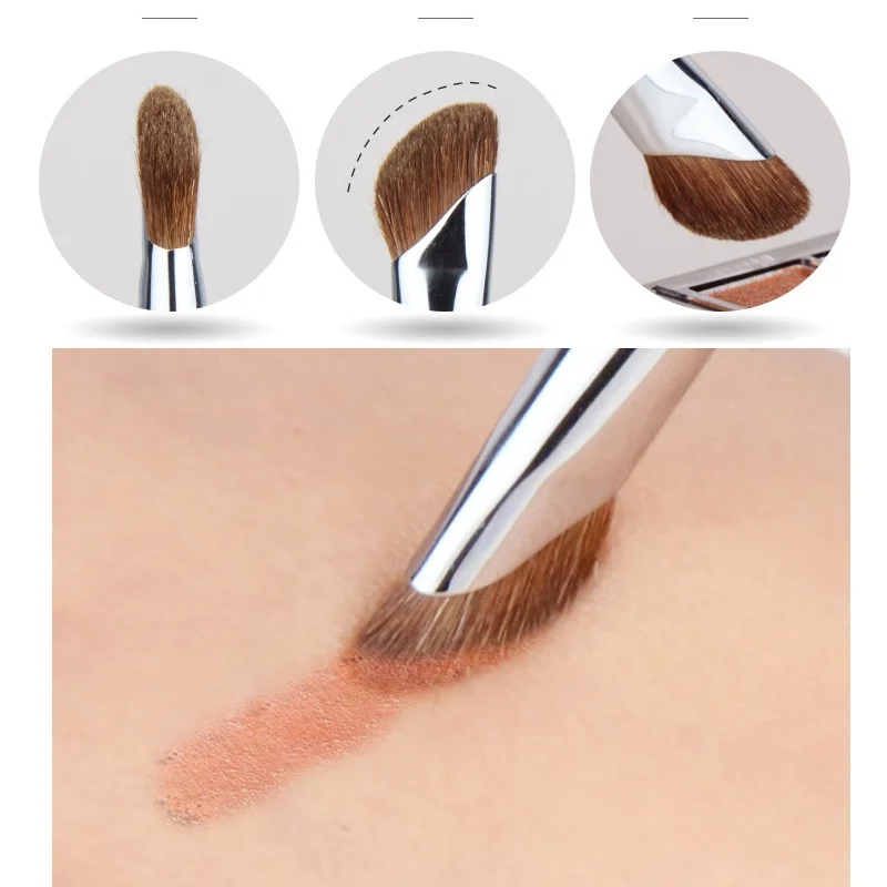 Perfect Angled Eye Shading Makeup Brushes - Eyeshadow Blending Cosmetcis Beauty Tool