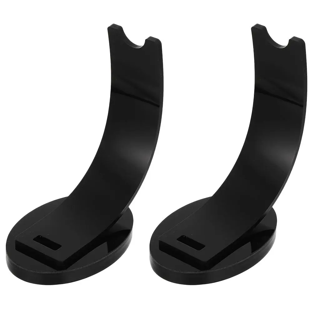 

2 Pcs Display Display Stand Stand for Pen Holder Ballpoint Marker Storage Rack Black Makeup Brush Desk ganizer