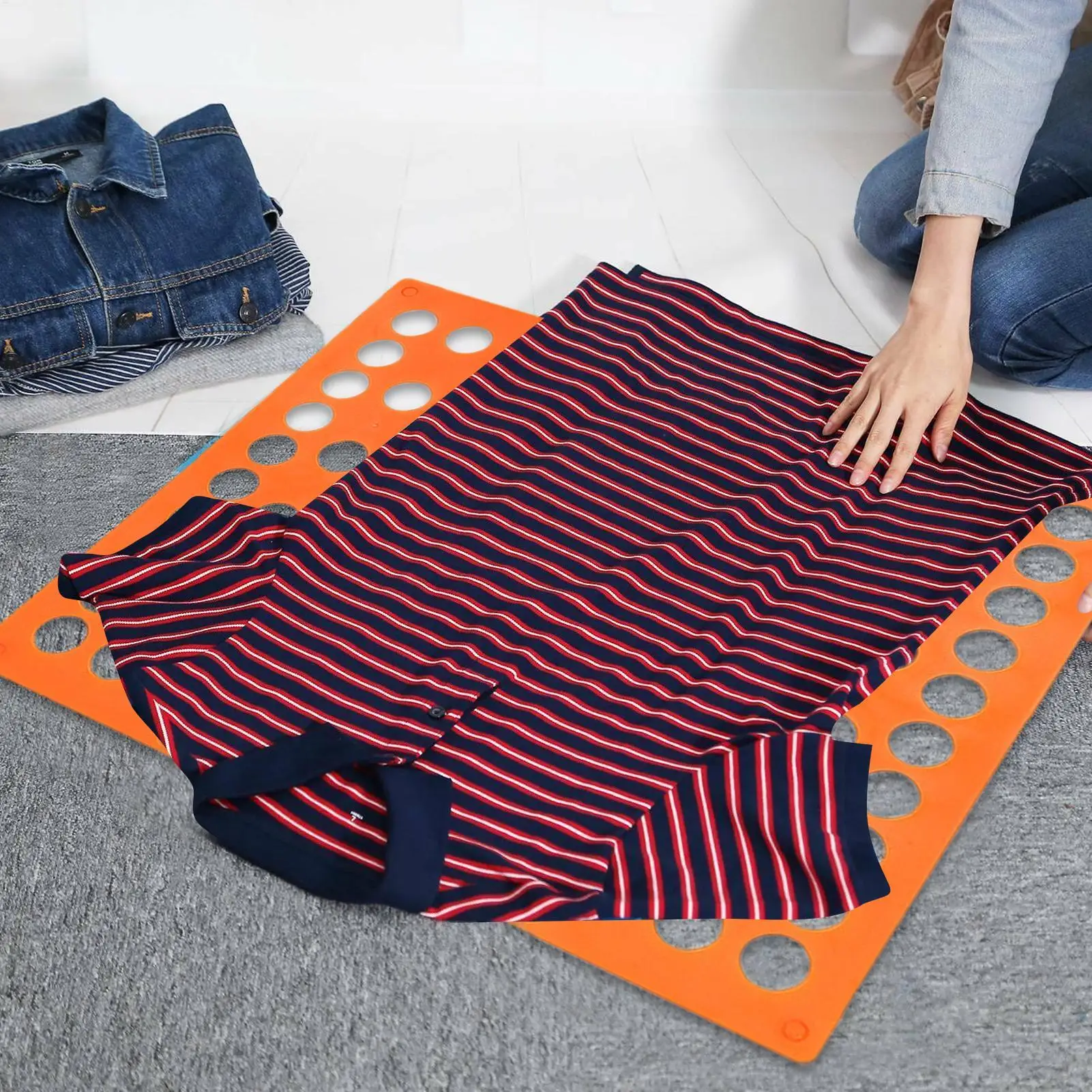 Adult Kids Clothes Folder T Shirts Jumpers Organizer Fold Save Time Quick Clothes Folding Board Clothes Holder