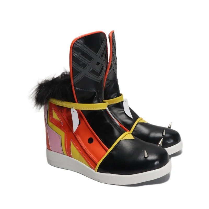 Genshin impacto iansan cosplay sapatos jogo iansan sapatos botas de festa de halloween para mulher