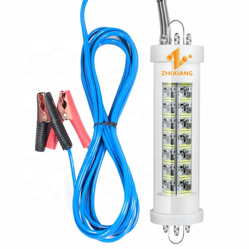 

DC12V 24V 200W 300W 400W 600W Led Underwater Squid Fishing Light Night Lure Submersible Green Blue White Fishing Led Light