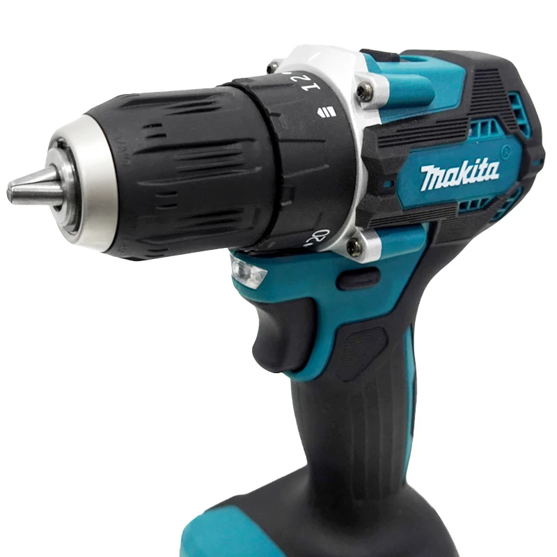 Makita-taladro eléctrico sin escobillas DDF487, destornillador de 18V, taladro de impacto de equipo de decoración, herramientas eléctricas para