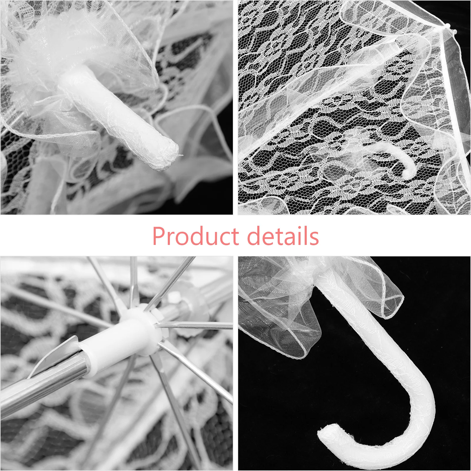 

Lace Umbrella for Wedding Small Parasol Umbrellas Weddings Fancy Women Man Table Cute