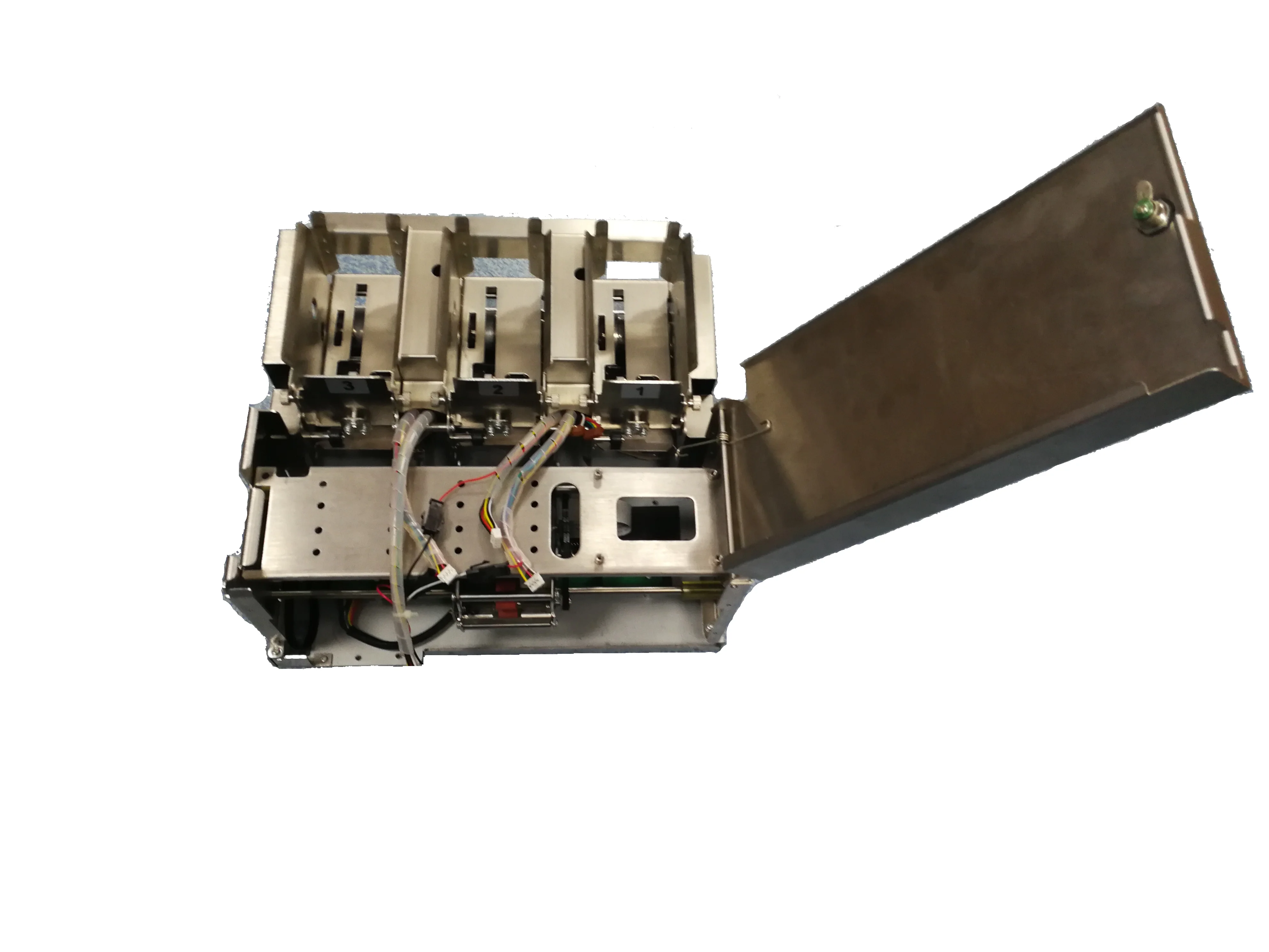 MTK-F56 Triple-Tray Motor Automatic Card Dispenser Machine Three Kinds of Cards