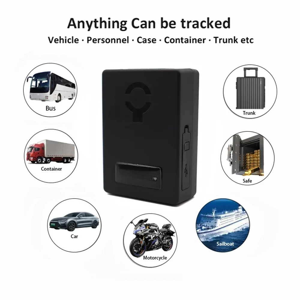 Bayerley CY02A Wireless Portable Car GPS Tracker Anti-theft Motorcycle Trailer GPS Tracker for Google Maps 2G 4G Multilingual