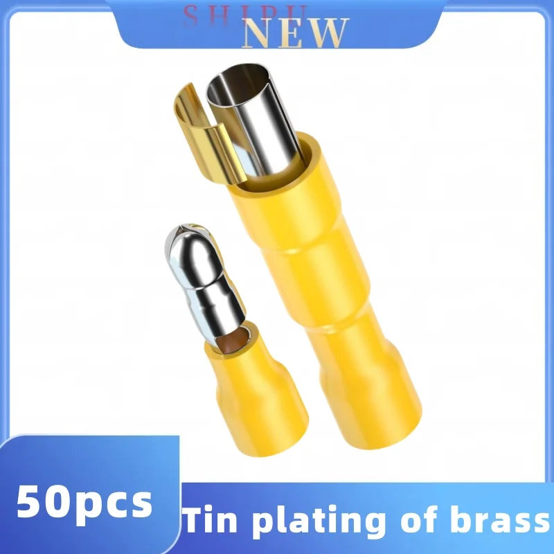 50mate，MPD FRD，22 ~ 16 AWG ，0.5-1.5 1.5-2.5 4-6 Male and Female Quick Cold Press Cable Coupling Connector Plug-In Terminal
