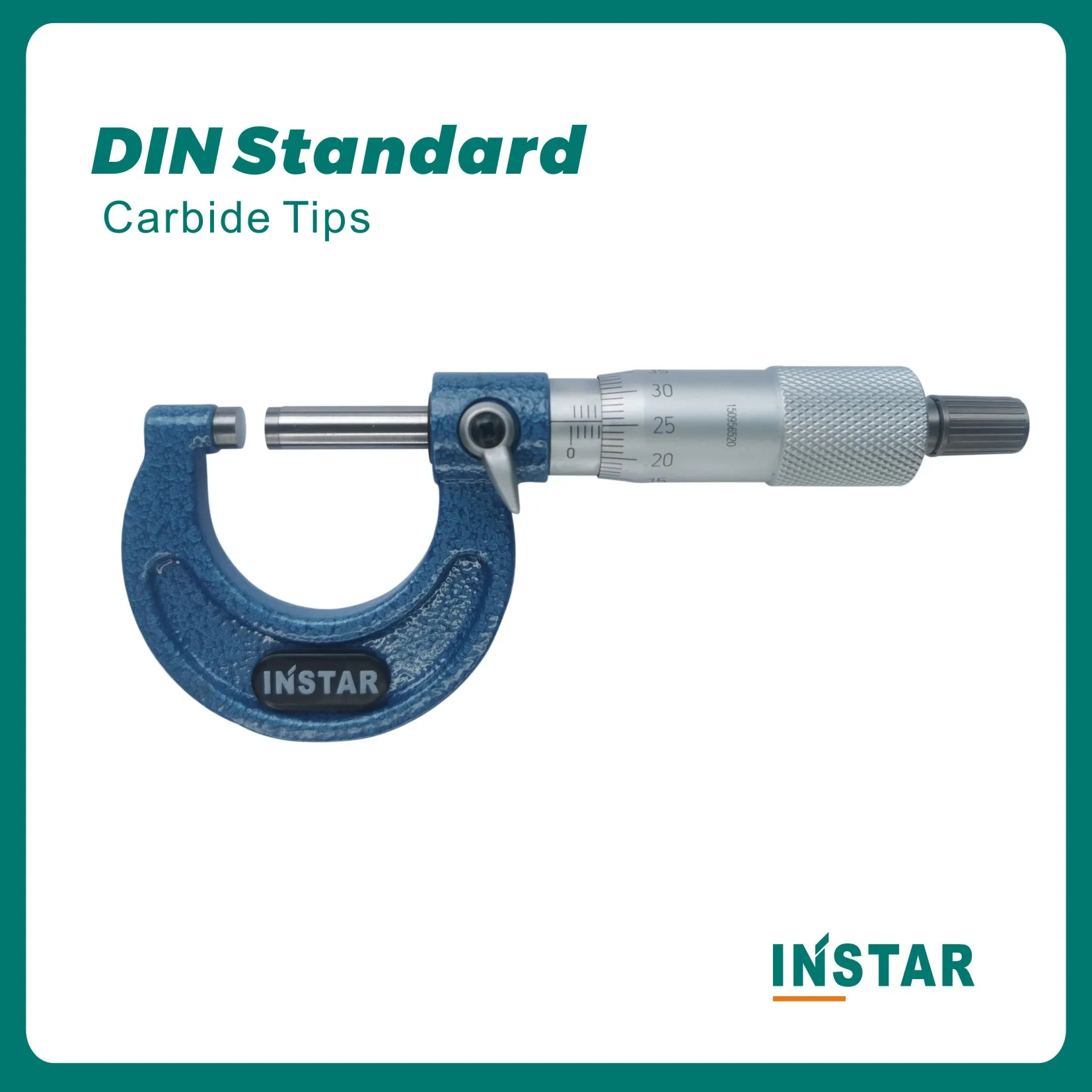 INSTAR Micrometer Outside 0-25mm x 0.01mm Carbide Tips 25-50mm 50-75mm 75-100mm 100-125mm 125-150mm Inside Micrometer 5-30mm