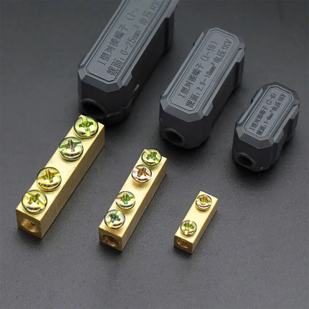 Quick Electrical Cable Splice High Power High Power Splitter Conductor Brass Wire Connector Quick Terminal Block Electrical