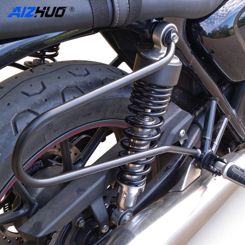 Motorcycle Saddlebag Supports Bracket For Bonneville T120 T100 Thruxton 1200 Street Twin Street Cup Speed Twin 2016-2025 2026