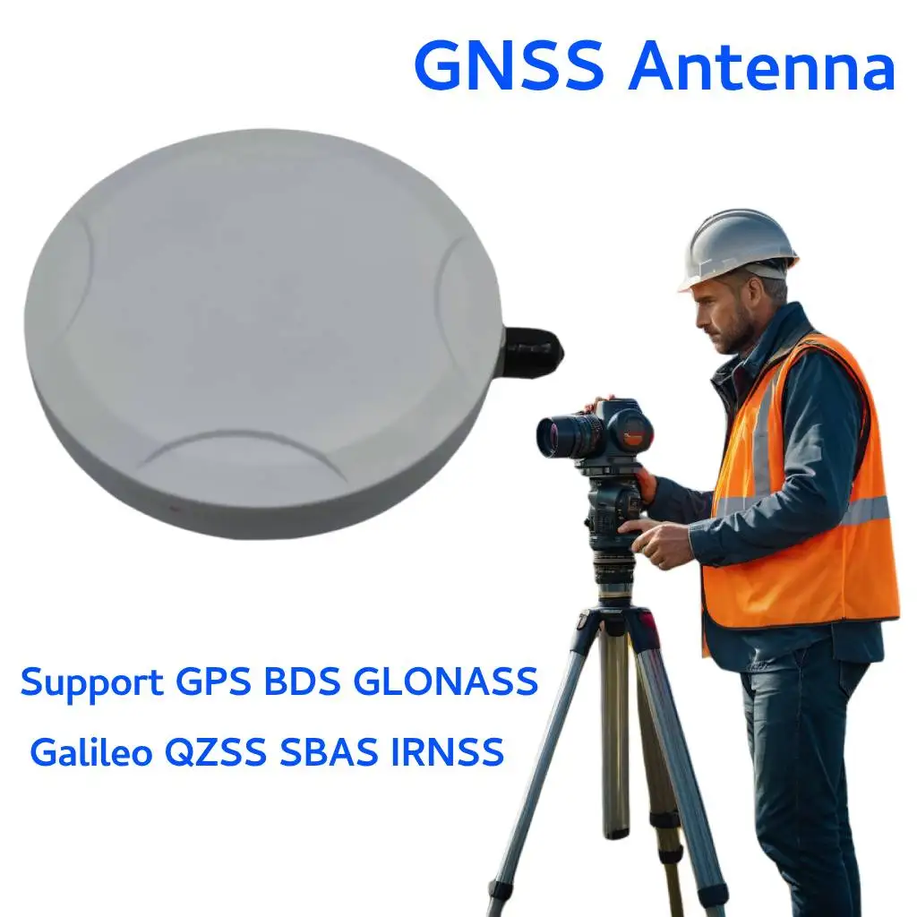 

High Precision RTK differential GNSS Antenna Support GPS BDS GLONASS Galileo QZSS SBAS IRNSS L1 L2 L5 G1 G2 G3 E1 E5 E6 band