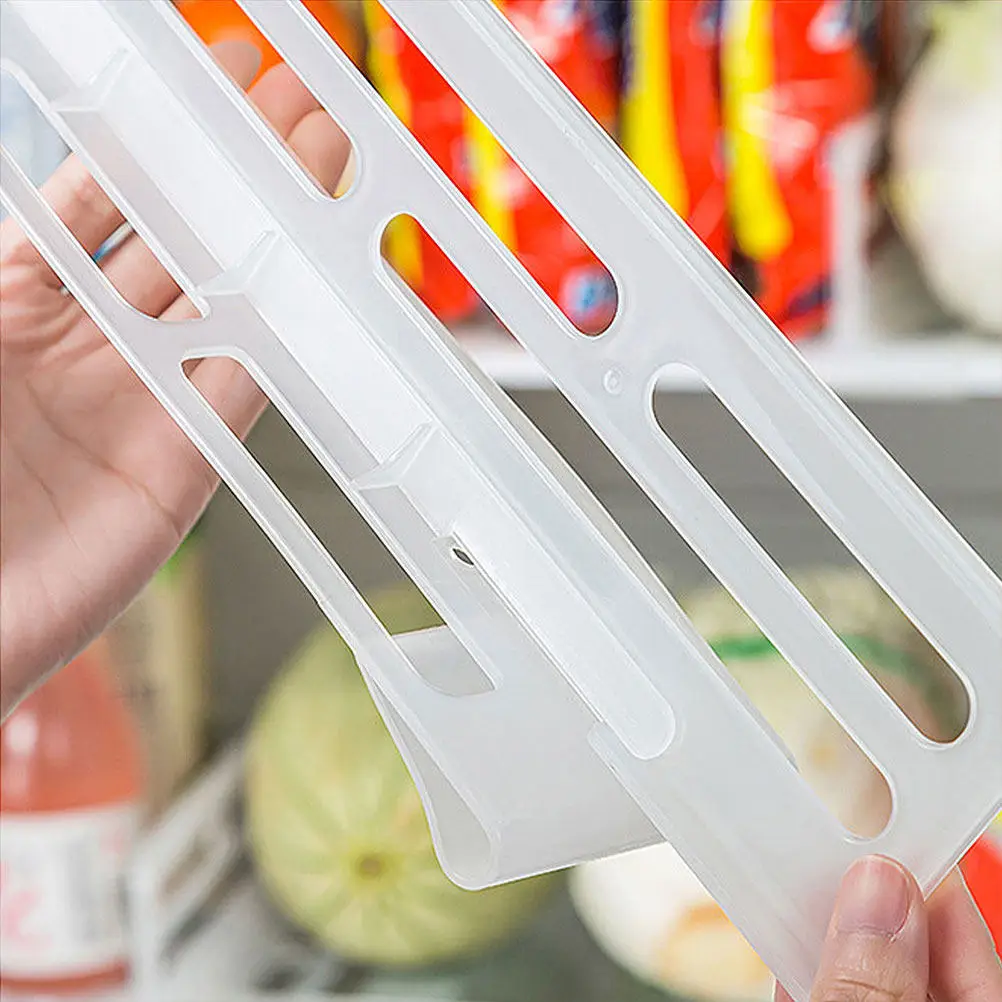 3Pcs Fridge Divider Sturdy PP Refrigerator Partition Plate Easy Install Compact Freezer Separator for Daily Use Kitchen Fridge