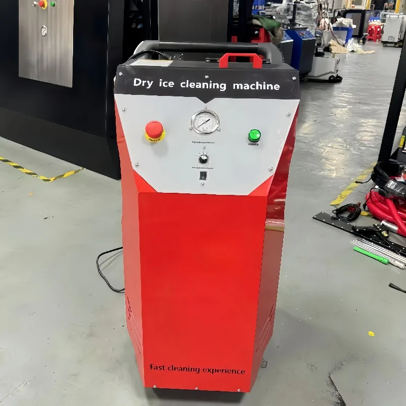 220V Auto Car Dry Ice Blasting Cleaning Machine Dry Ice Blaster Cleaner Dry Ice Cleaning Machine CO2 Blasting Machine