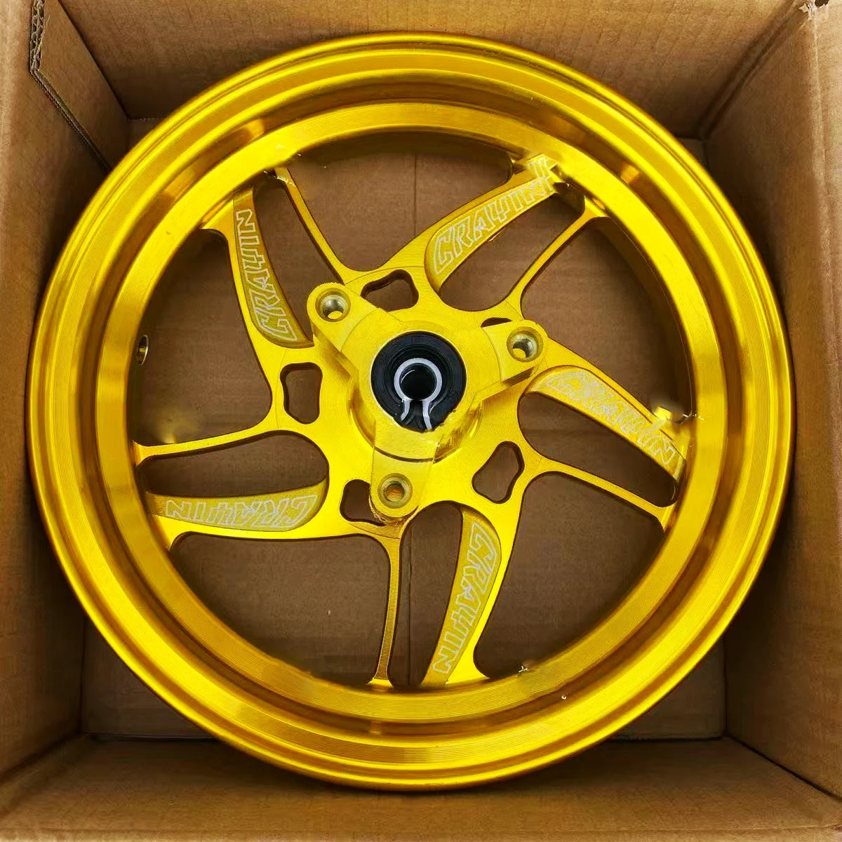 Universal 10*2.15J E-scooter Motorcycle Wind Fire Wheels-type Modify 70mm Hole Front Wheel Rims For CygnusX BWS RSZ Niu