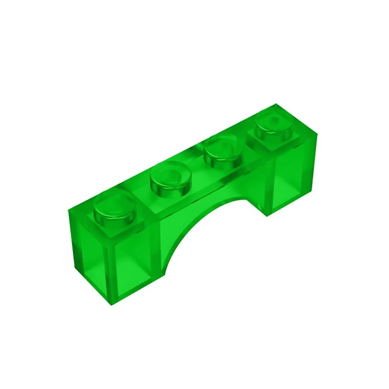 Gobricks GDS-681 cegła łukowa 1x4 - 1x4 cegła łukowa kompatybilna z klockami lego 3659 dla dzieci DIY edukacyjne do budowania klocki techniczne