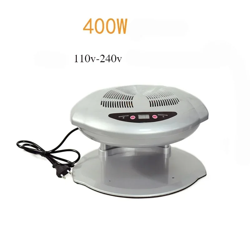 Alta potência unha polonês secador, Fan Manicure máquina de unhas, Nail Art equipamentos, cura rápida unha lâmpada, 110V, 400W