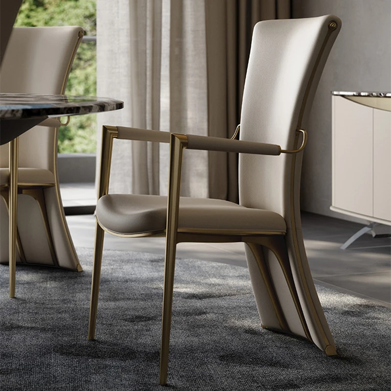 FYDC-Chaises de Salle à Manger de Luxe Nordique, Moderne, Haut de Gamme, Minimalisme poumons, Meubles de Salon et de Cuisine