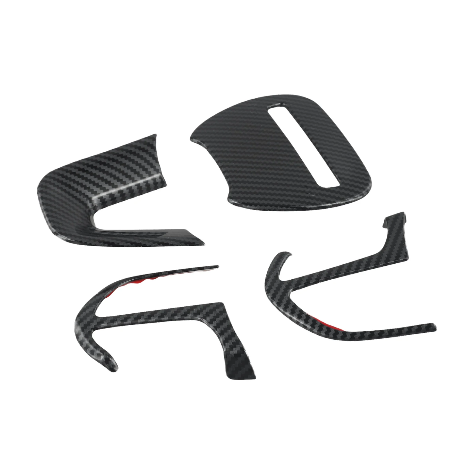 

Чехол на руль из углеродного волокна для Dodge для Challenger Charger 2015 2021, декоративная наклейка для спортивного обновления