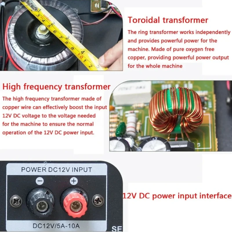 Car Audio Amplifier 4 Channel 2000W - For Car Home 2000W 5.0 bluetooth