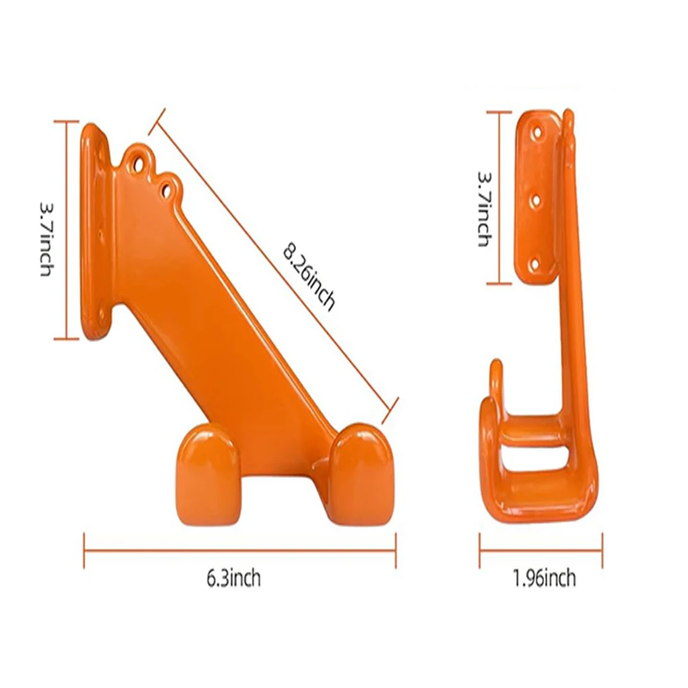 1pc Heavy Duty Chainsaw Hook Wall Mount Chainsaw Stand Garage Chainsaw Storage Horizontal Vertical Chain Saw Bracket