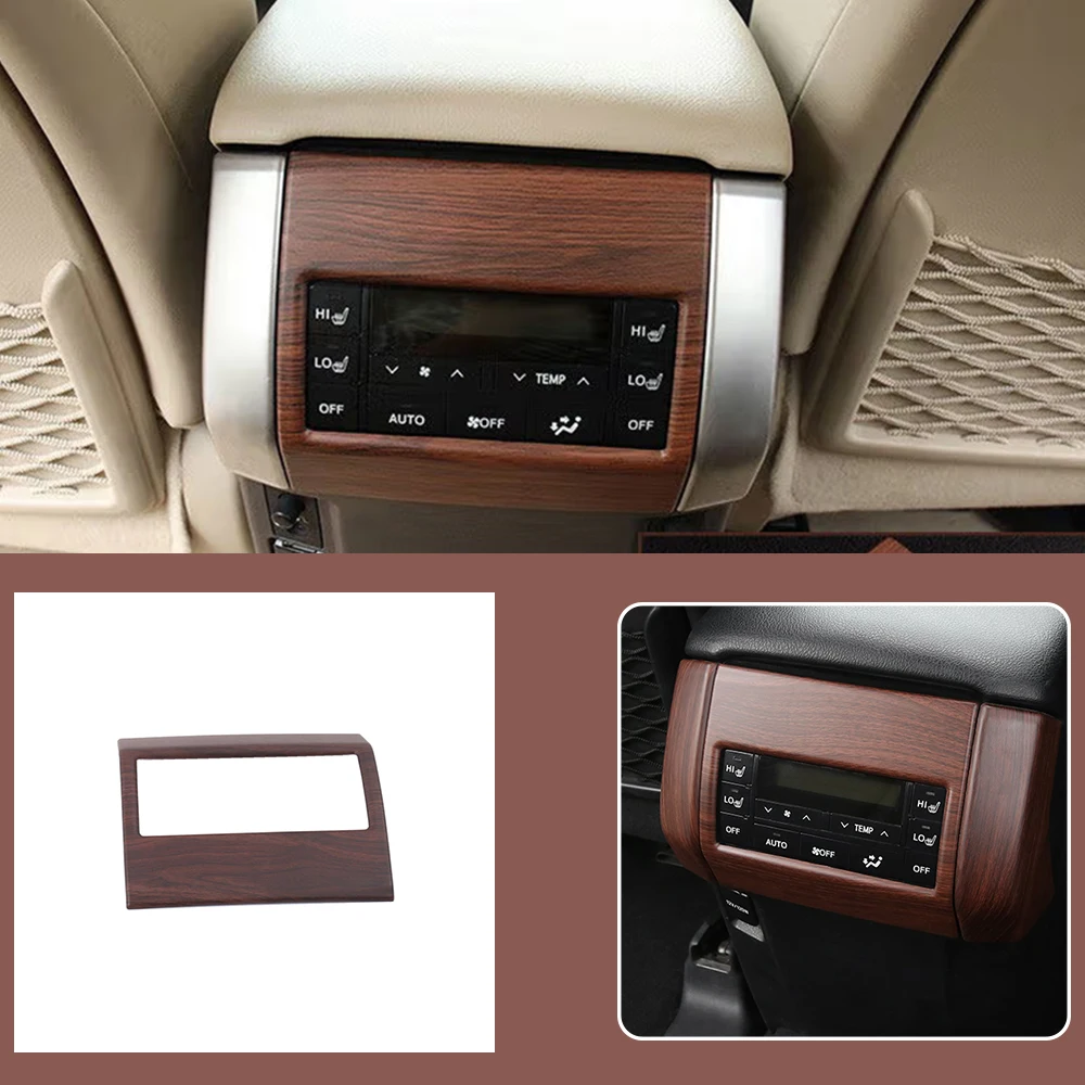 For toyota land cruiser prado lsrtw 2017 car armrest rear Air Condition outlet vent trim 2010 2011 2012 2013 2014 2015 2016 2017