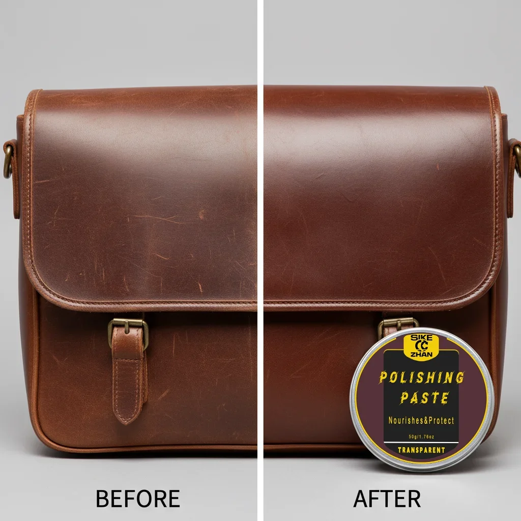 كريم العناية بالجلد متعدد الأغراض عالي الجودة للحقائب والمحافظ والأحزمة والترطيب واستعادة النعومة المضادة للتشقق 50 جرام/100 جرام