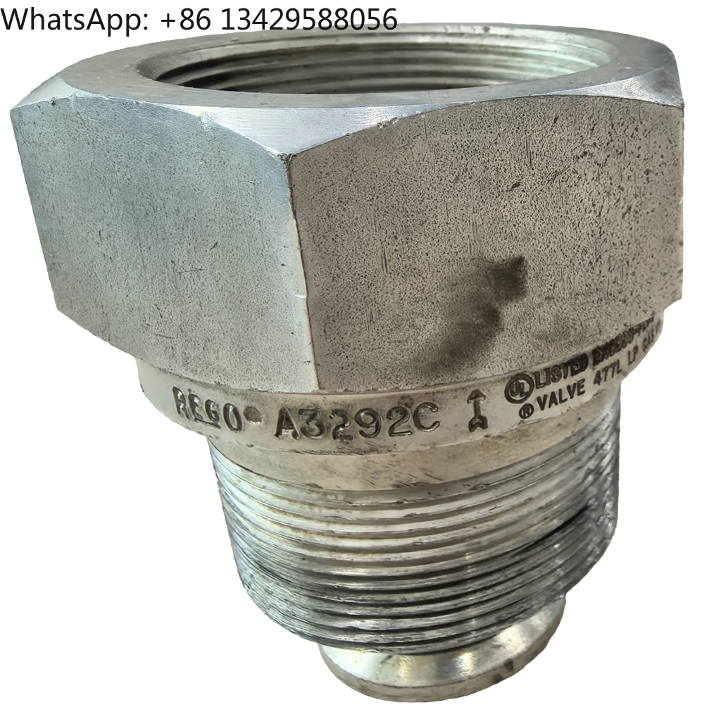 

REGO A3292C Steel LPG Excess Flow Valve NH3 Pneumatic DN50 for Container Service for Gas Media