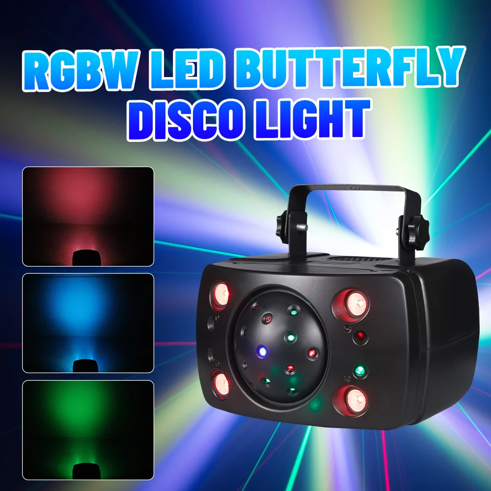 Butterfly Light DJ Lights LED Moving Heads Professional Disco Lights Laser Light Nightclub Light Stage Lights Party Light DMX512