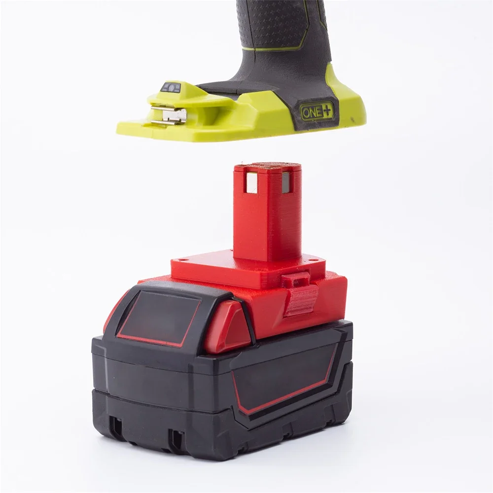 Imagem -06 - para Adaptador de Bateria de Lítio Milwaukee 18v para Ryobi One Mais 18v Acessórios de Ferramentas sem Fio Não Inclui Ferramentas e Bateria