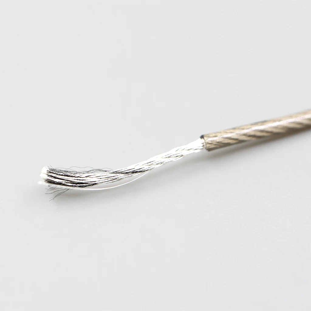 99% Reines Silber + Graphen-Silber-Plattierung Abschirmung Kopfhörerkabel für 3,5mm 2,5mm 4,4mm 6,5mm zu XLR 4-polig Buchse IFI DAC LN007968 – Detail 8