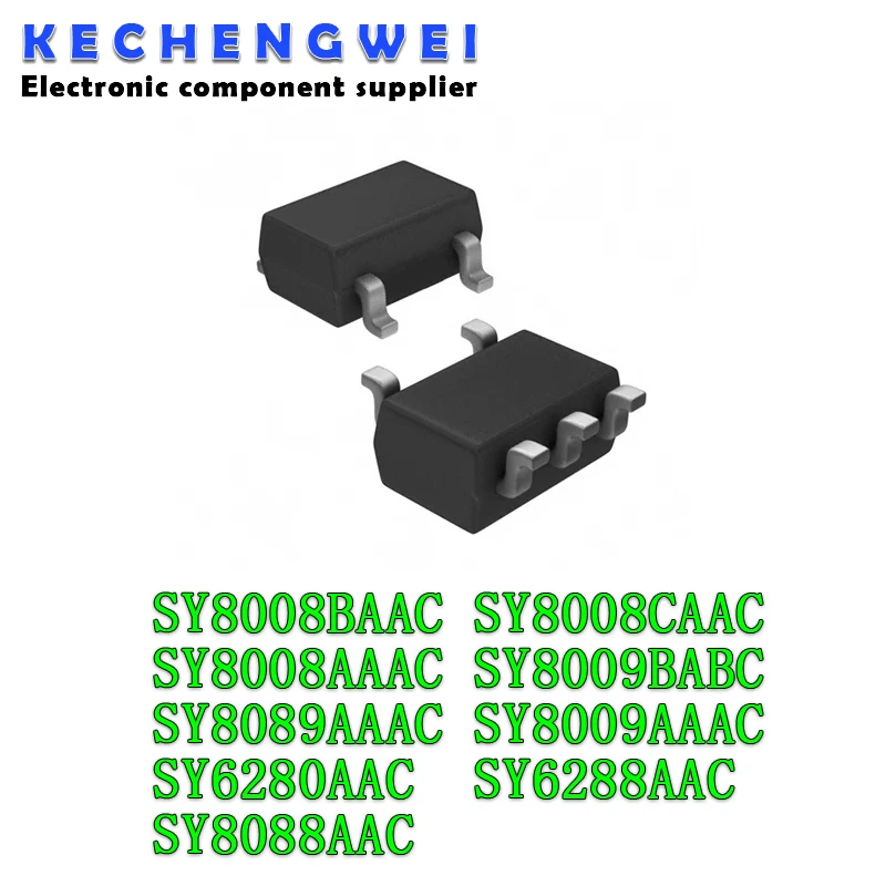 10pcs SY8008BAAC SOT SY8008 SY8008CAAC SY8008AAAC SY8089 SY8009BABC SY8009AAAC SY8009 SY8089AAAC SY6280AAC SY6288AAC SY8088AAC