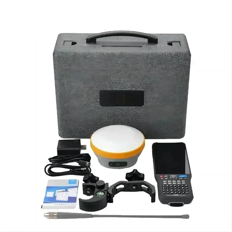 قاعدة D8Pro عالية الدقة GNSS RTK GPS وRover، أكثر محمولة، وظيفة IMU، راديو مدمج