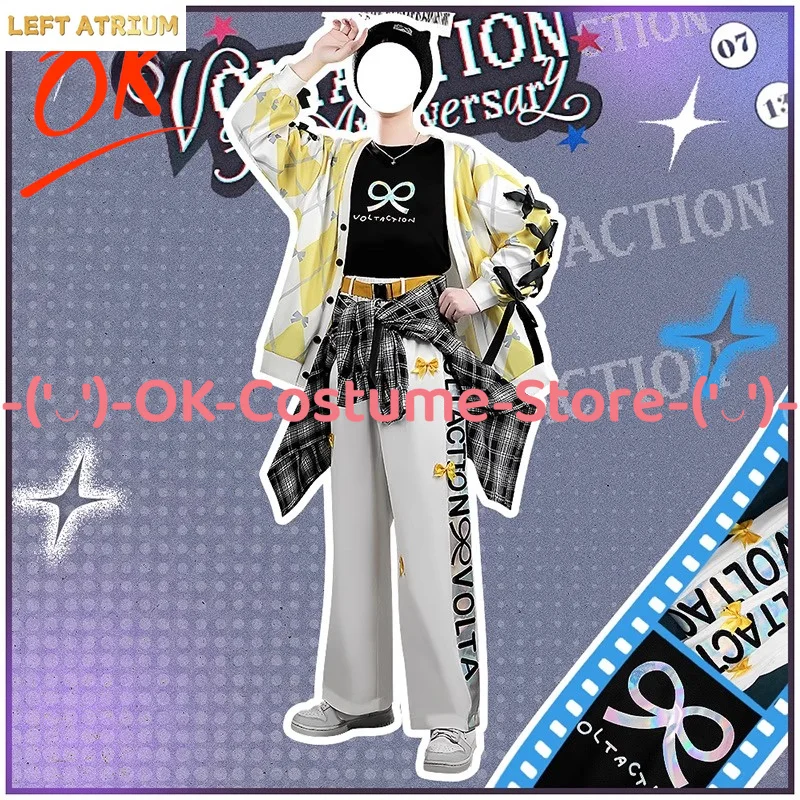 

[Customized Size] NIJISANJI Virtual 3rd Ann Fura Kanato Cosplay Costume Anime Character Outfit Halloween Carnival Party Uniform