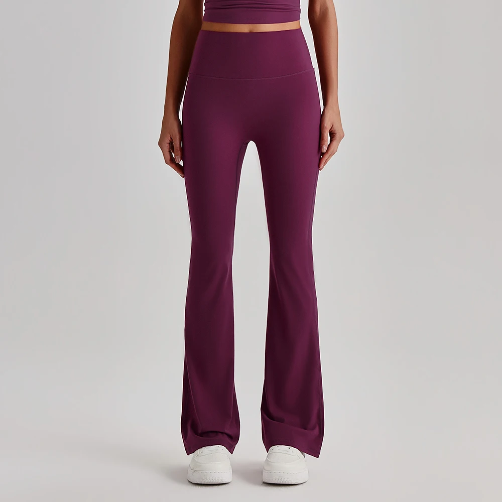 Buttery Soft Flared Leggings High Waist Tummy Control Bootcut Yoga Pants No Camel Toe Squat Proof Workout Gym Leggings For Women