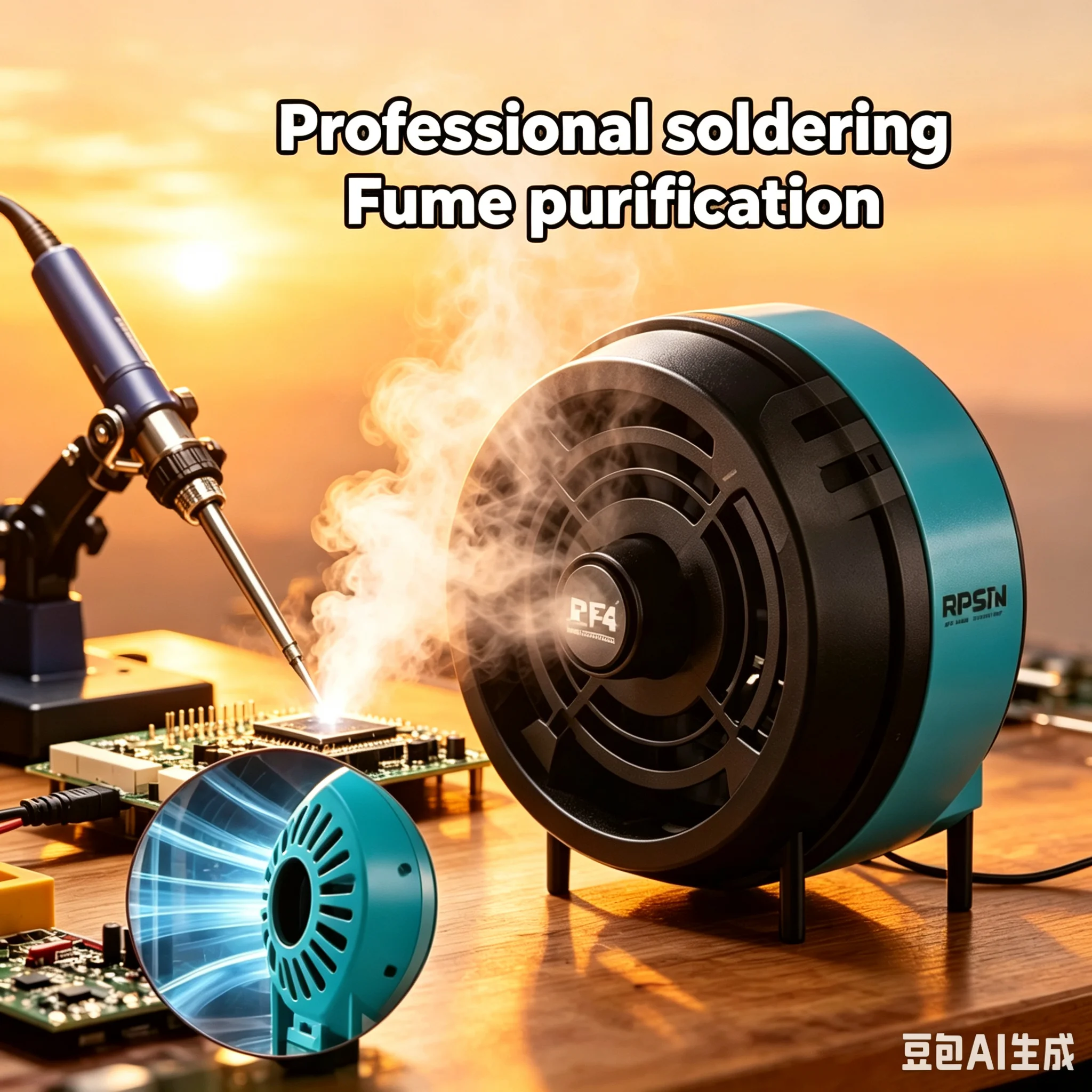 Elektronik Repair - Ventilatore di estrazione fumi RF4 –