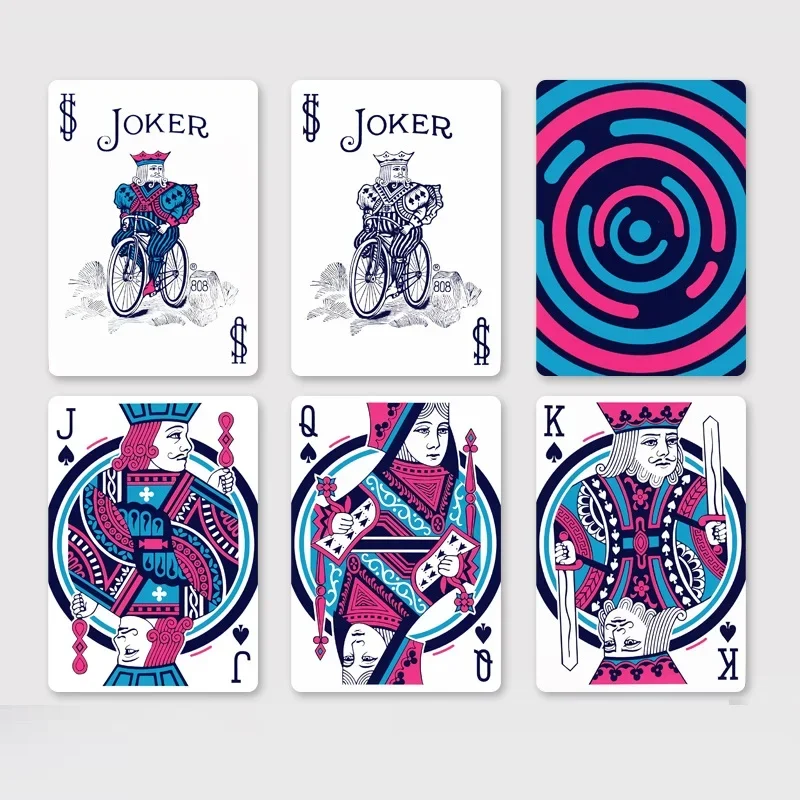 Bicycle Hypnosis v2 Playing Cards USPCC Collectible Poker Cardistry Deck Magic Card Games Card Magic Magicians Prop Accessory