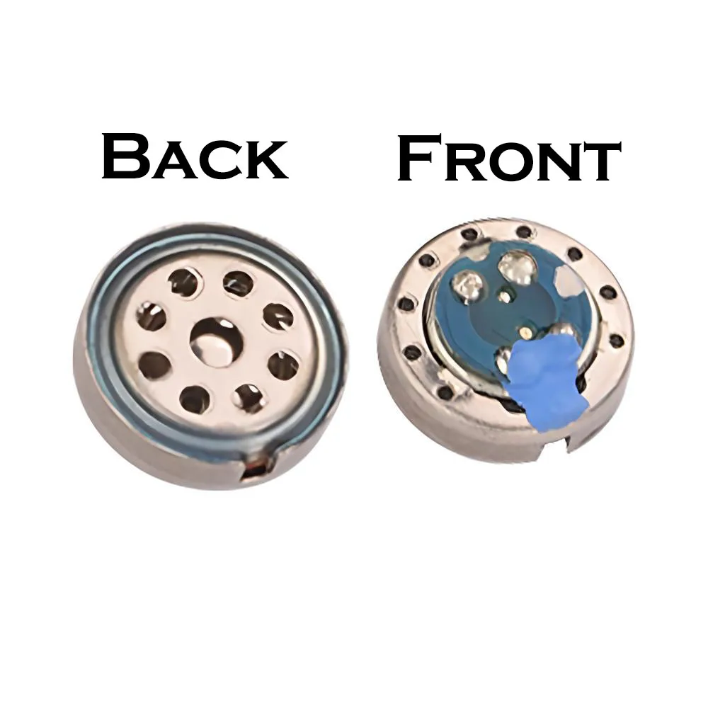 Драйверы для наушников QIGOM IE8-18, 1 пара, 10 мм, 18 Ом, 105 дБ, для IE6.7.8.80, титановая пленка, драйверы для наушников-вкладышей