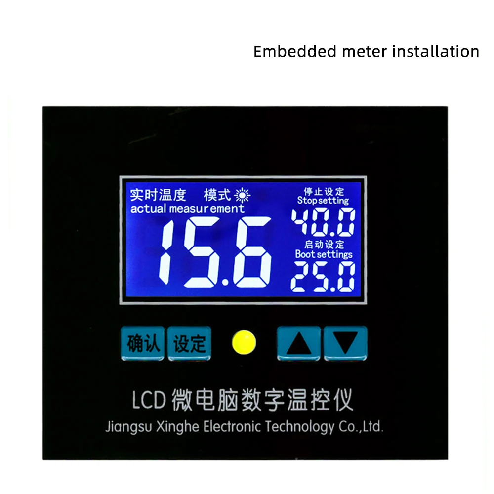 W1412 Microcomputer regolatore di temperatura controllo termostato interruttore sensore raffreddamento scheda di riscaldamento uscita relè 12V 24V