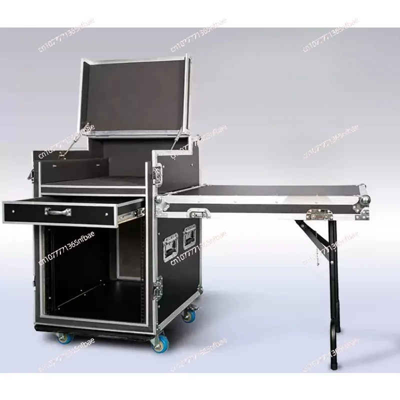 Professional 16U power amplifier chassis, air case, cabinet, mixer shelf, custom 8U6U12U audio stage storage box