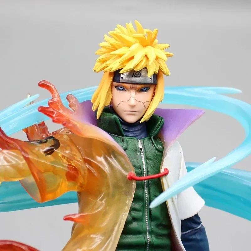 Figura de acción de Anime Naruto, figuras de Namikaze Minato, figura Gk, decoración de Rasengan, modelo coleccionable de Pvc, juguetes para niños, regalo
