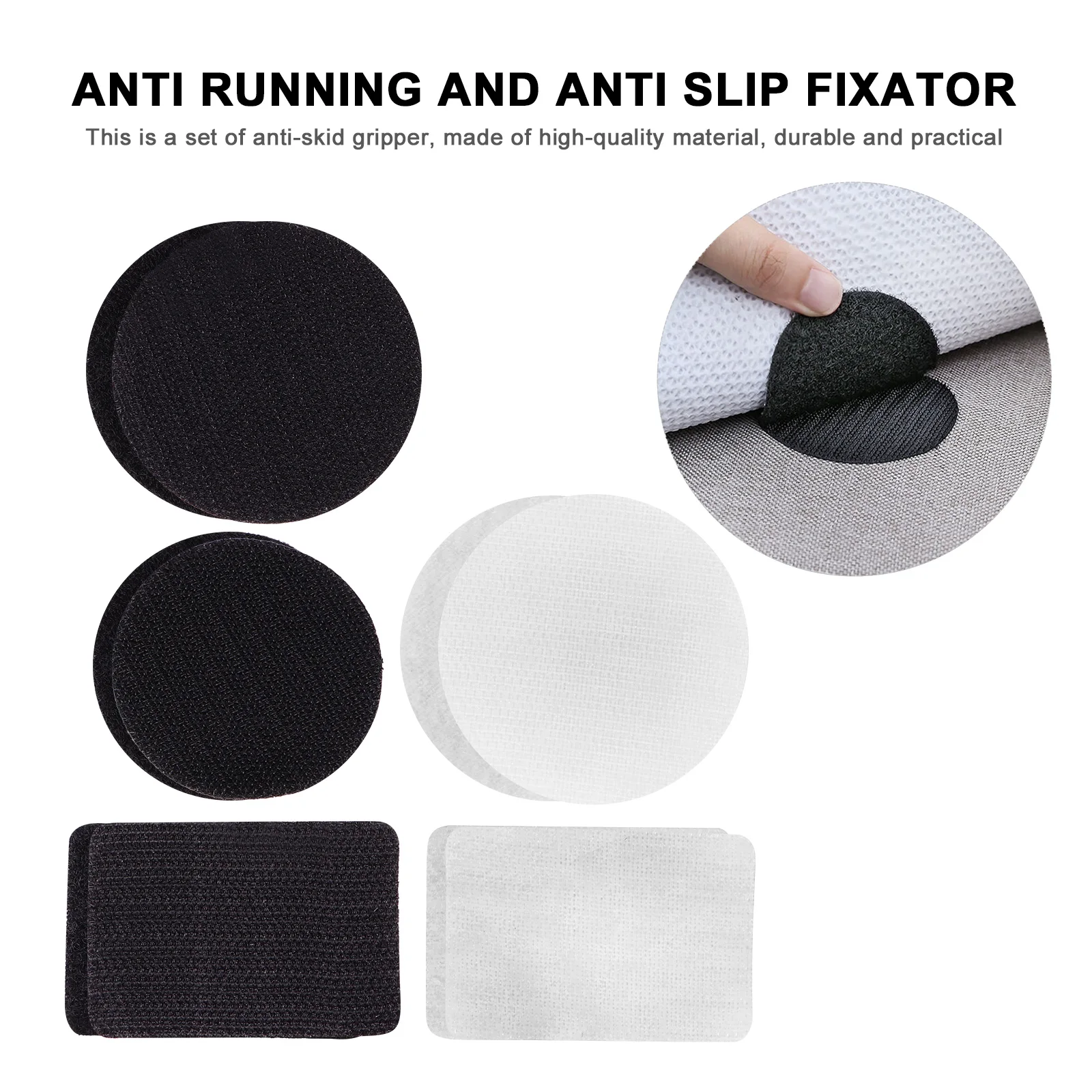 

25Pairs Anti-Slip Fixer for Sofa Cushions Non-Marking Suction Grippers to Prevent Sliding on Chairs Benches Floors